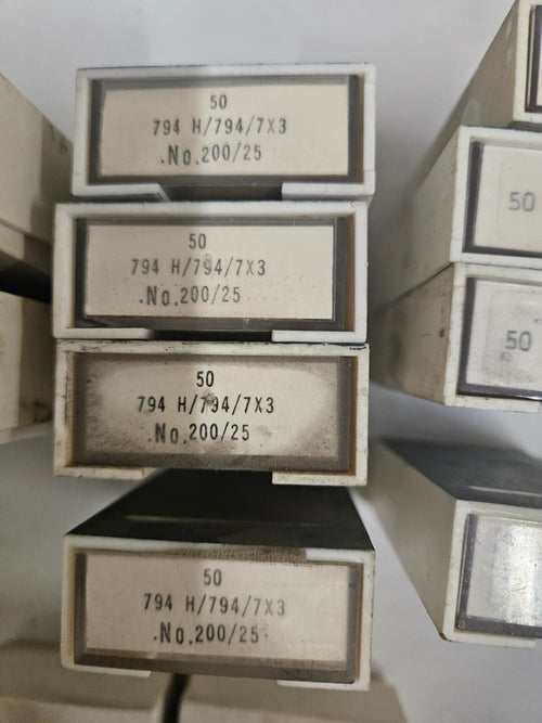 50 x Groz Beckert Nadel Needles 794 H/794/7X3No.200/25 Neu/ovp, New In Box