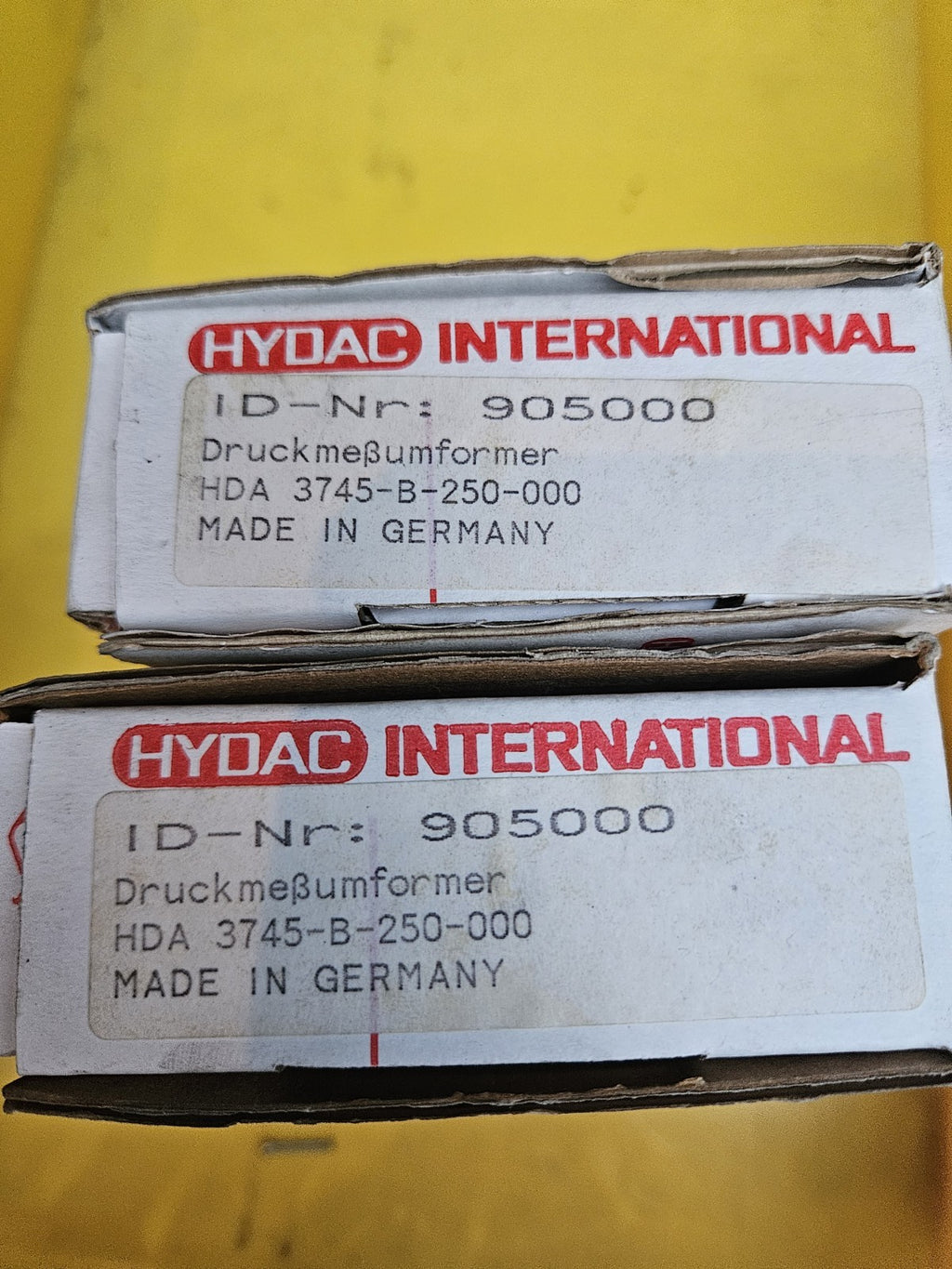 Hydac HDA 3745-B-250-000 DRUCKSENSOR 905000 Pressure Sensor New In Box Neu/Ovp