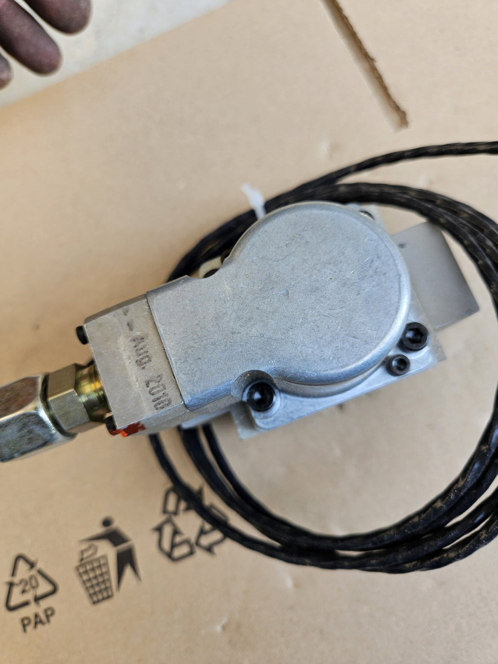 MOOG Valve Servo Ventil 328A7112P001, F771-K200, Burner GAS Ventil New Neu Unuse