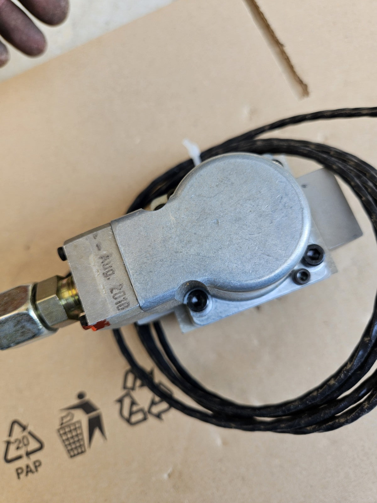 MOOG Valve Servo Ventil 328A7112P001, F771-K200, Burner GAS Ventil New Neu Unuse