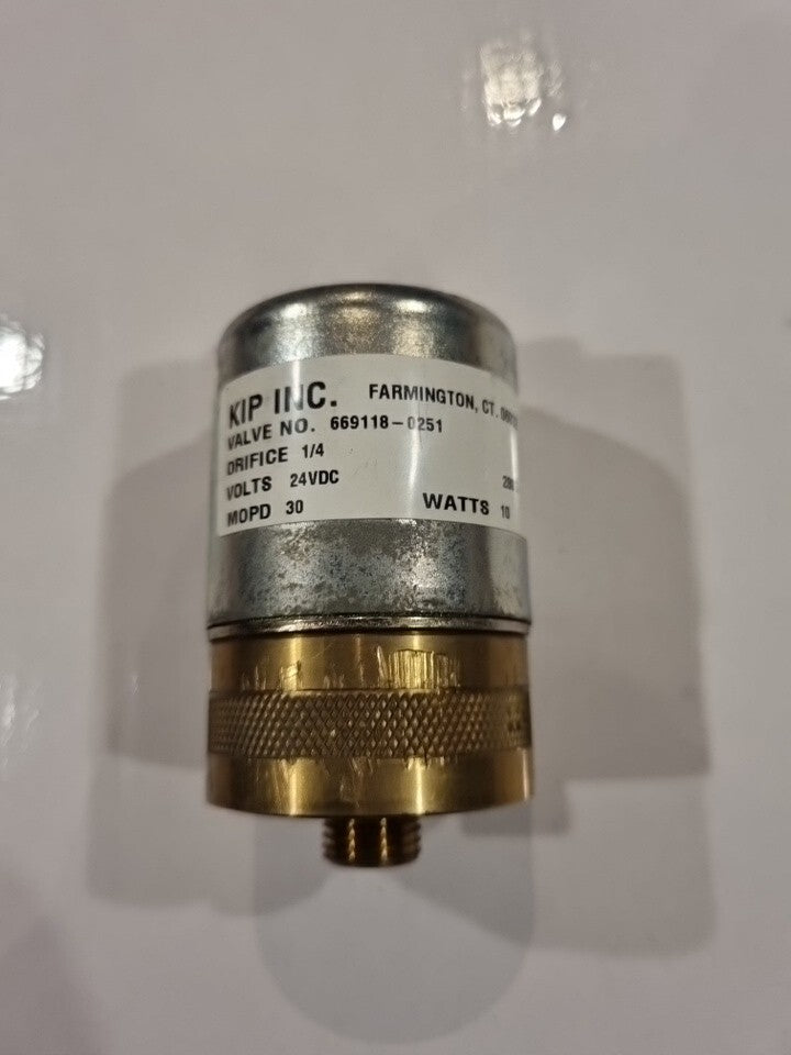NORGREN KIP Valve 669118-0251-24VDC / 6691180251 24VDC, as shown on pictures