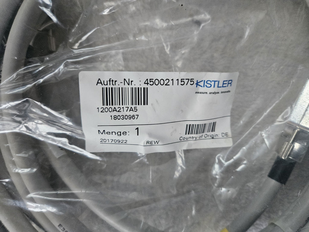 Kistler 1200A217A5 Sensorcable,verbindungskabel SENSOR Neu/ovp,New Krauss Maffei