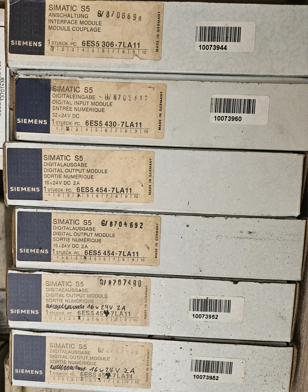 1 xSiemens 6ES5 430-7LA11 Digitalausgabe 6ES5430-7LA11 Ovp Nos New Neu unbenutzt