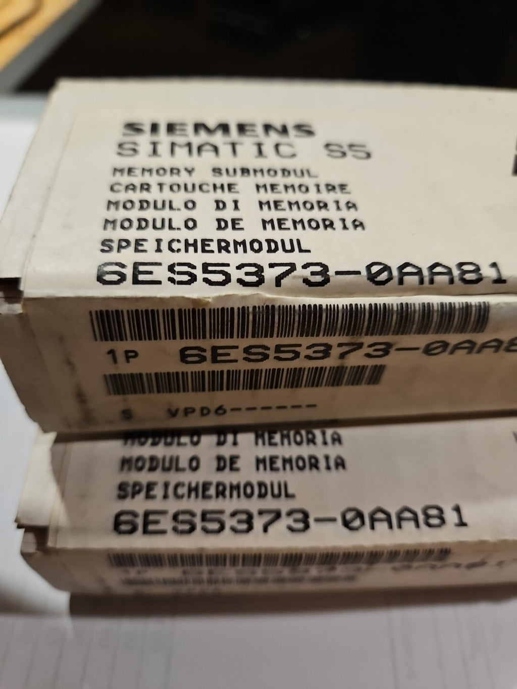 Siemens Simatic S5 6ES5373-0AA81 6ES5 373-0AA81 E:07 Speichermodul Neu-sealed