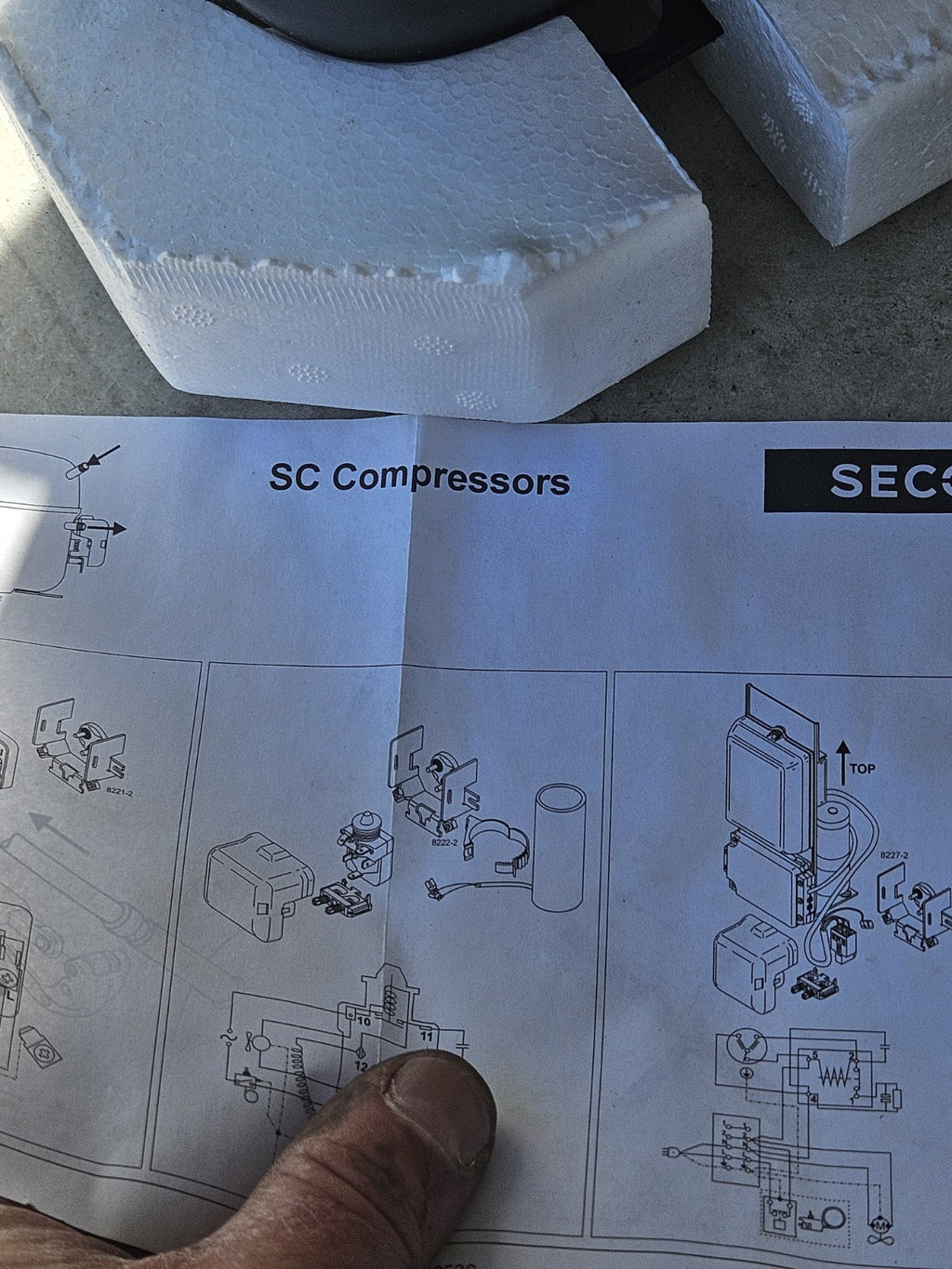 DANFOSS SC15G R134A COMPRESSOR SC 15GXTO, New In Box, Neu/ovp, Unused Unbenutzt 