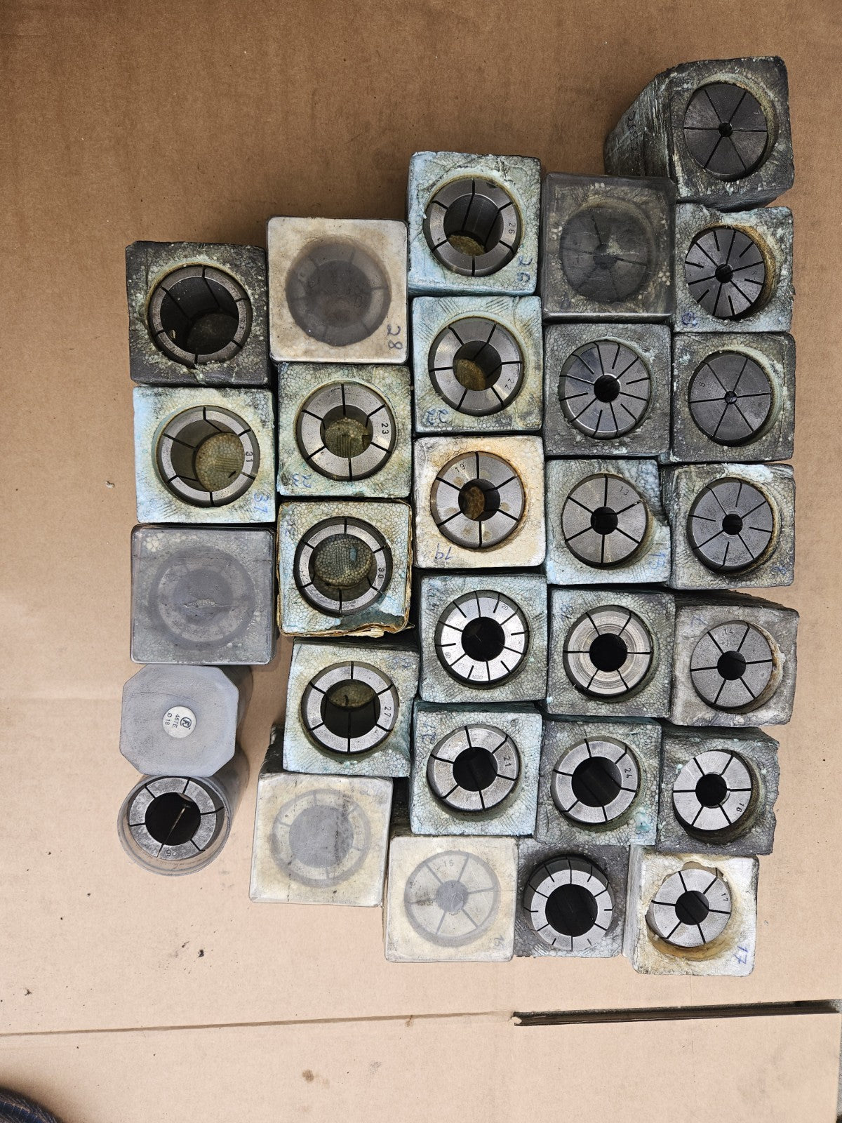 29 Teile/PC Spannzangensatz 8mm-32mm, diverse Grössen Aus LAGERAUFLÖSUNG