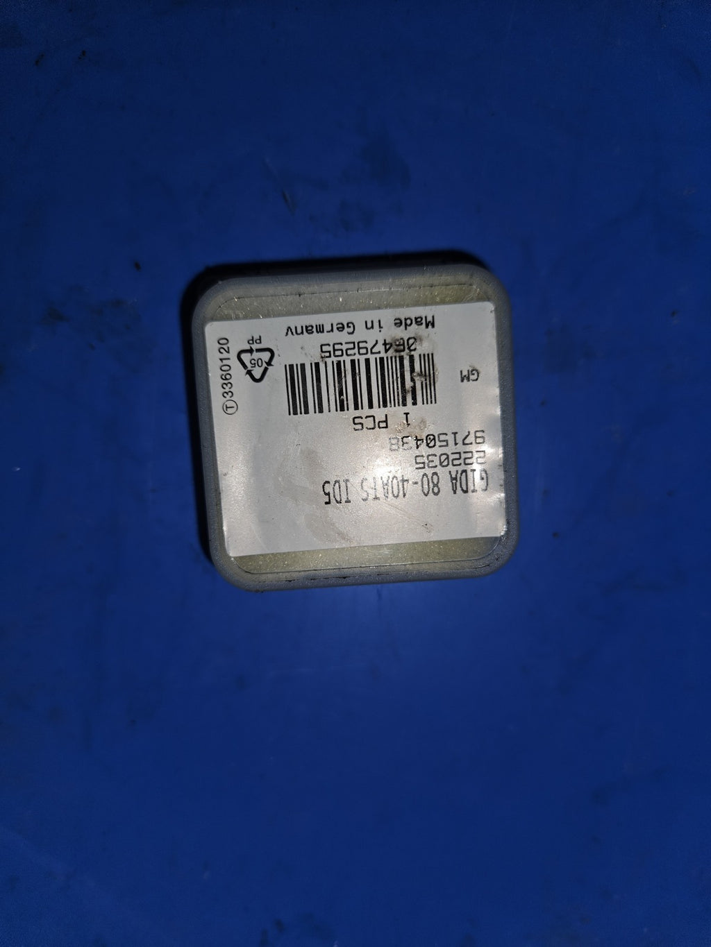 ISCAR PCD GIDA 80-40 ATS ID5, Präzisions Schneideinsatz für Alu, New Neu Unused