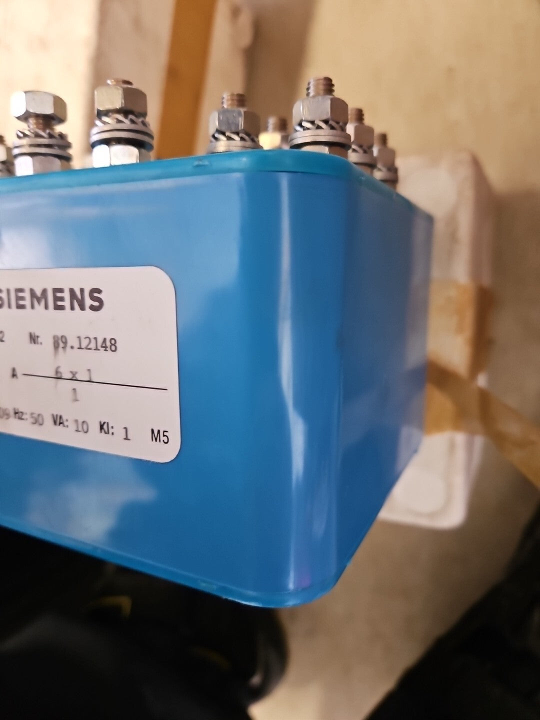 Siemens 4NS6202-0CN20, 2x1/1A,10VA Stromwandler für Niederspannung Converter NEW