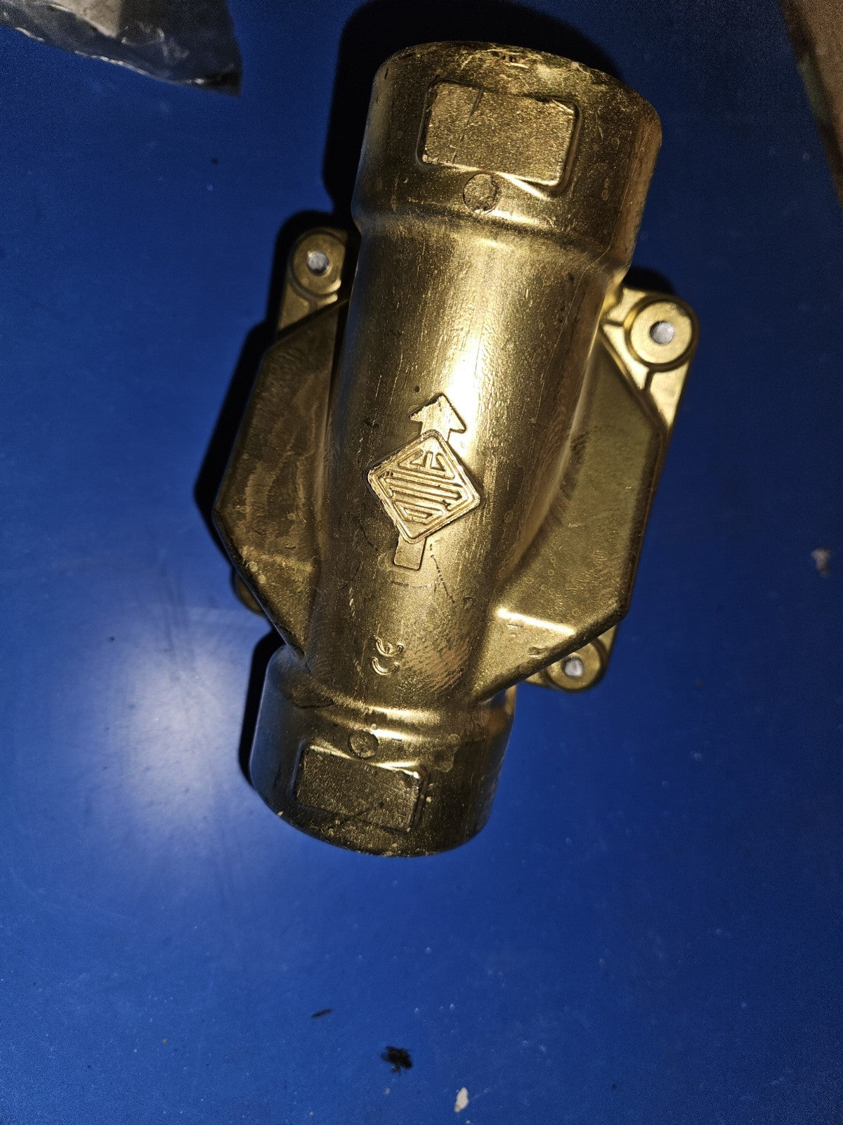 RIEGLER 2/2-MV, MS, NO, vorge., 24V DC, 8W(11W), NBR, G1 1/4, PN0,2-10bar NEU