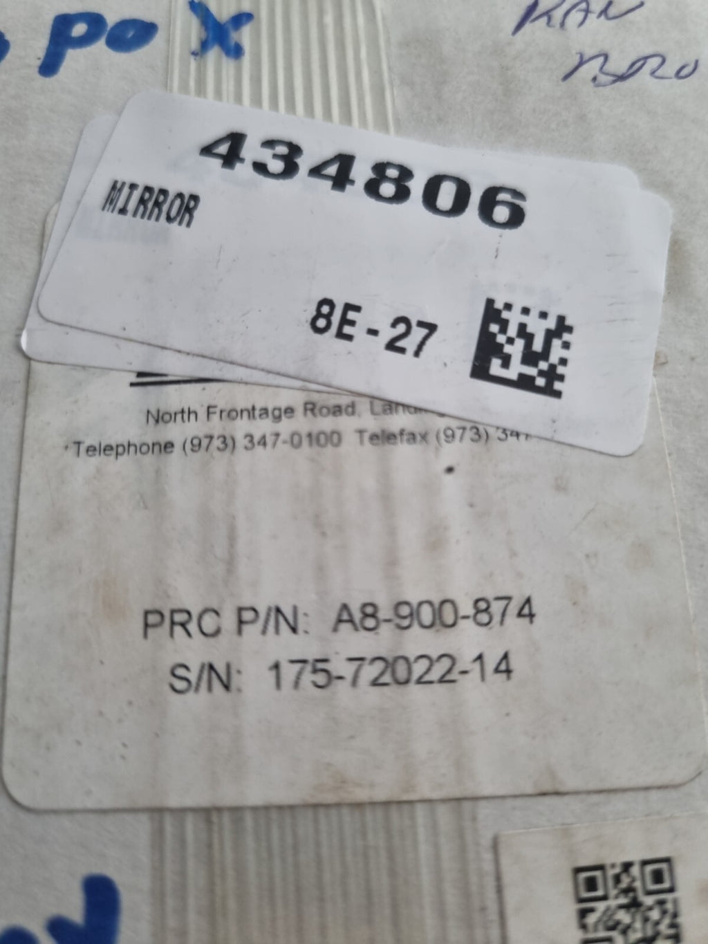 PRC Laser A8-900-874 Mirror Spiegel 140-101594-38 MMR-A 175-72374-22 348950 used