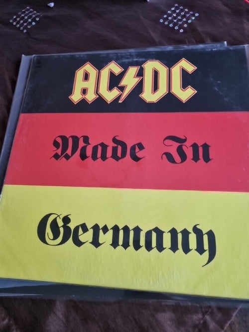 AC/DC "Made In Gernany" 1.Press 1991 Live in Cologne 1991 white/weiss, marble!