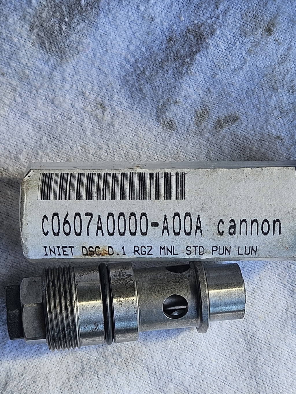 CANNON C0607A0000A00A, DSC D.1 RGZ MNL STD PUN LUN, Mixing Head VALVE new Unused