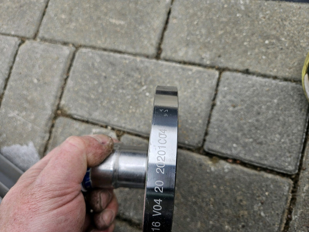 Geberit Mapress Edelstahl Flansch PN 10/16, mit Einschubende, Neu Unbenutzt,INOX