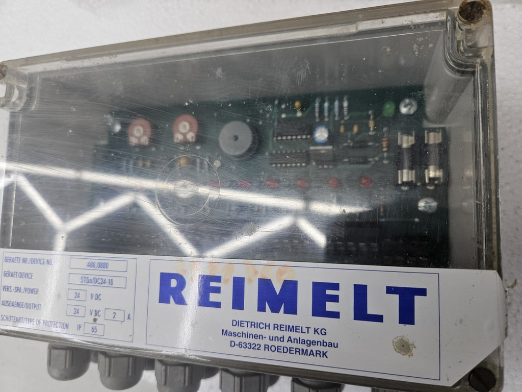 REIMELT Anlagenbau STGa/DC24-10, 488,0880 24V +/-5 V Steuerung, PROCESSOR used