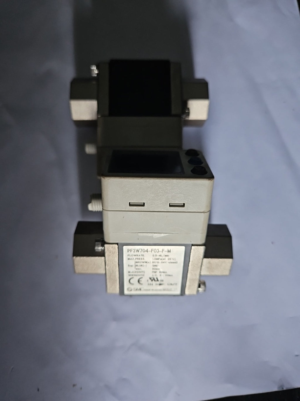 SMC PF3W704-F03-F-M Flow Switch, Meter 0,5-4l/min, New Unused Neu 