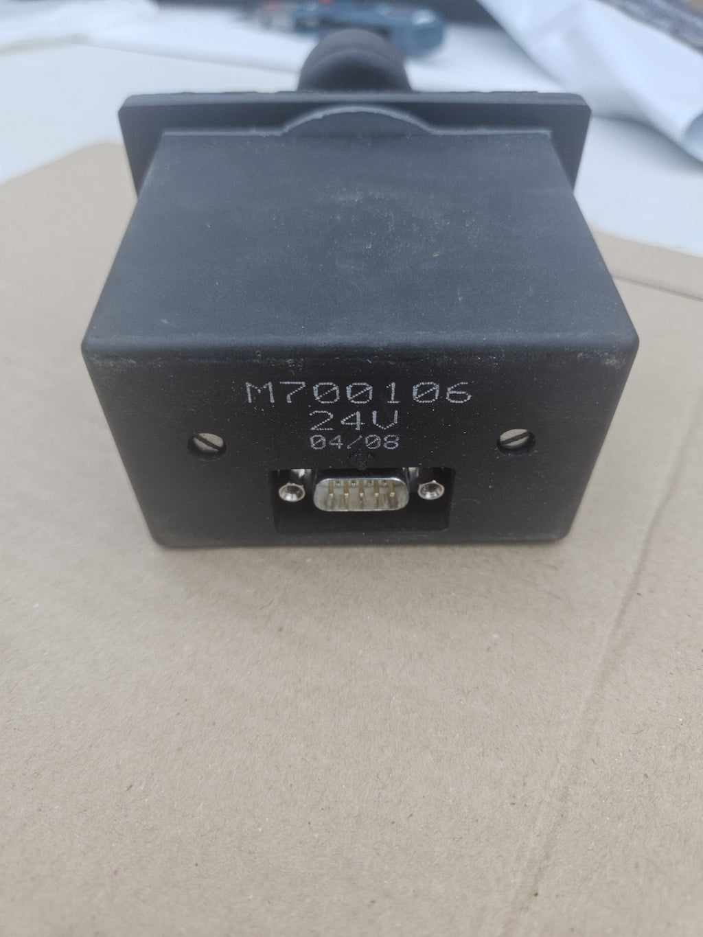 Industr.Hydraulic Elektrischer Joystick M700106 Zylindergriff 24V DC, New No Box