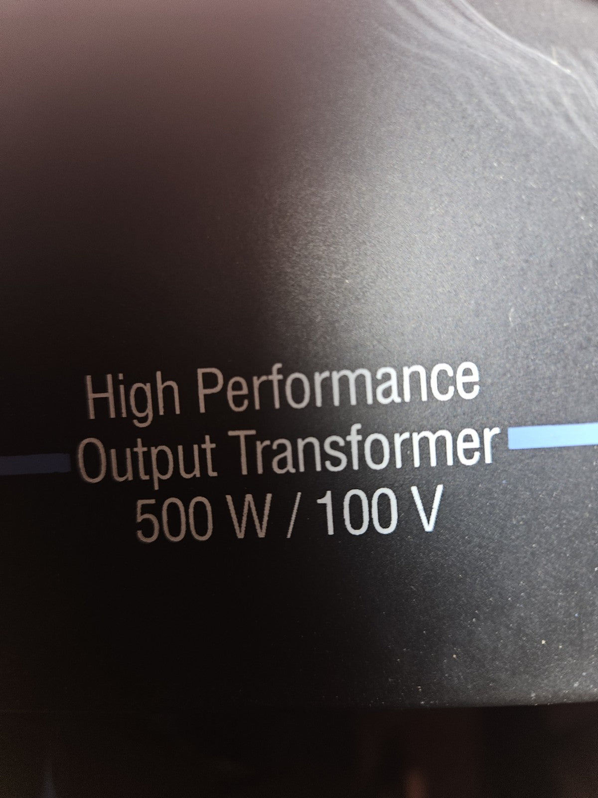 Axxent PT-4500T 100V-Transformatorsystem, 4x500W, Ringkern Neu/ovp, New In Box
