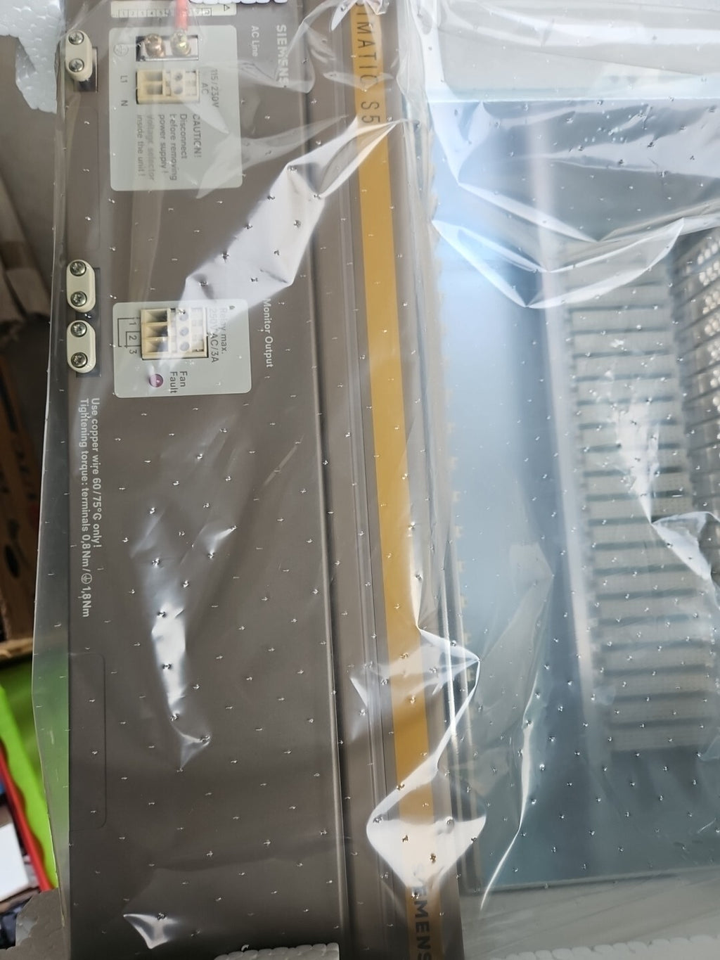 S5 184U,New In Box   6ES5988-3LA11 + Rack 6ES5184-3UA11 Neu Unit Siemens SIMATIC