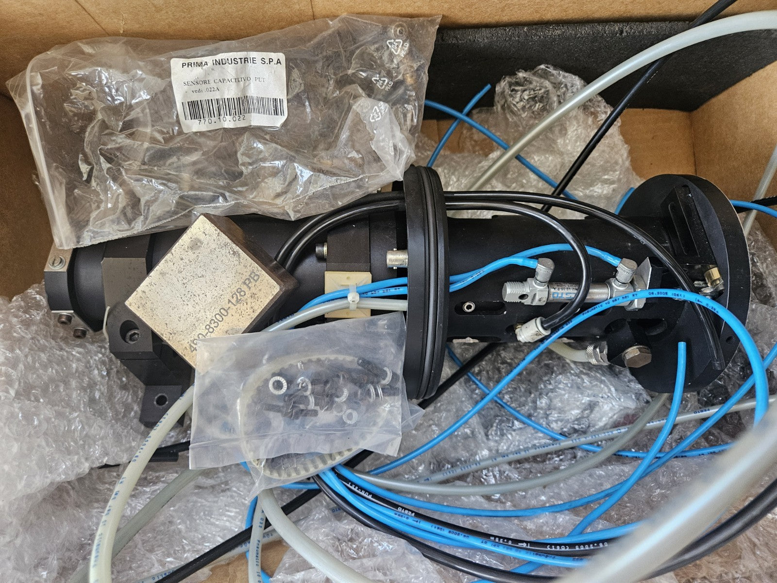 Prima INDUSTRIE Prima Laser Schneidkopf TEILE Autofocus Cutting Head Parts 