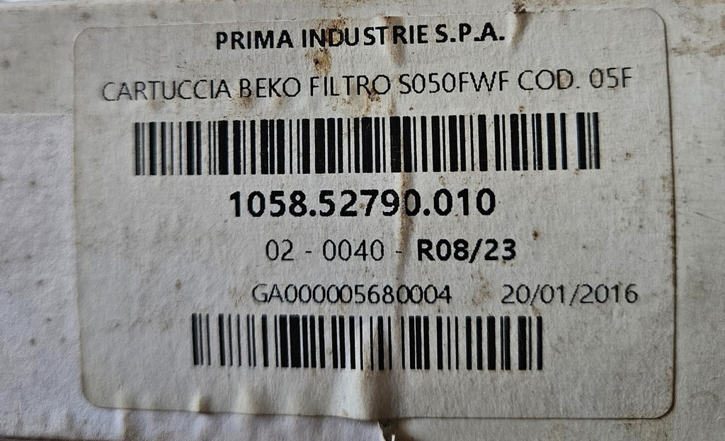 Clearpoint/Beko Filterelement 05F, 05A, 05S, 05CX, 05FXfor Prima Laser neu/ovp