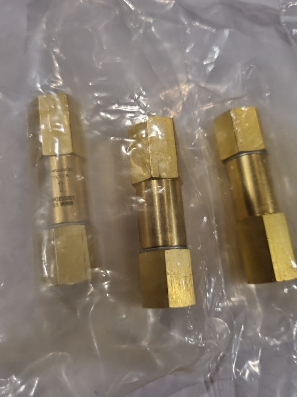 SwageLok™ JH2855001 Messing Inline Partikel Filter 0,5 Mikron, NEW/SEALED
