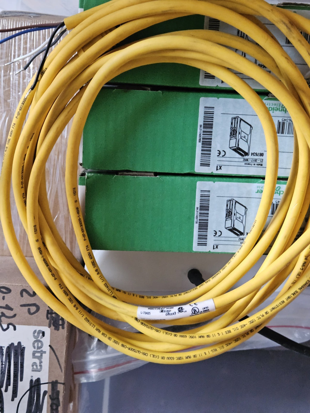 TURCK RKC 4.5T-5/CS14274 EURO FAST 5M CORDSET CABLE, New Unused Neu
