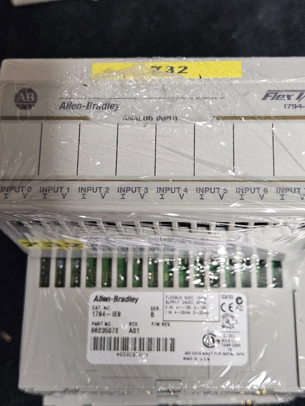 AB 1794-IE8 Ser. B Flex 8 Point, 96235872, Analog Input Module, new unused, neu