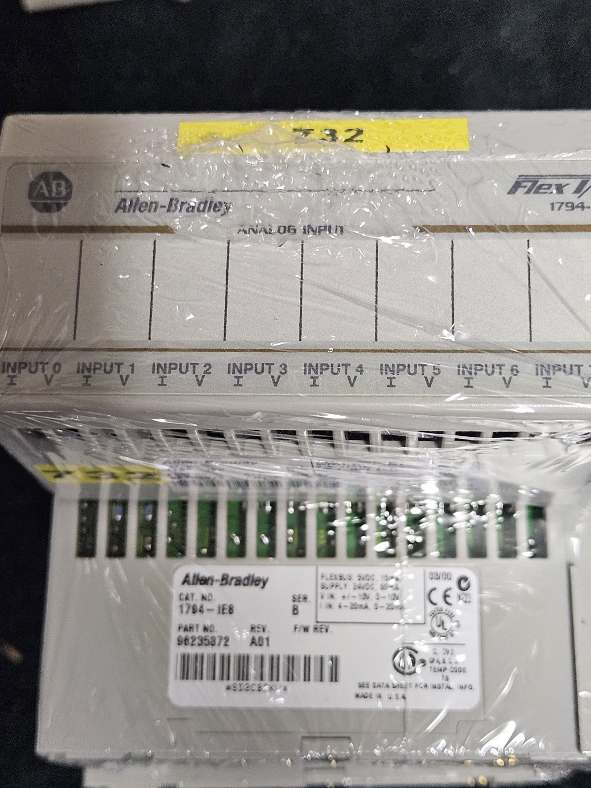 AB 1794-IE8 Ser. B Flex 8 Point, 96235872, Analog Input Module, new unused, neu