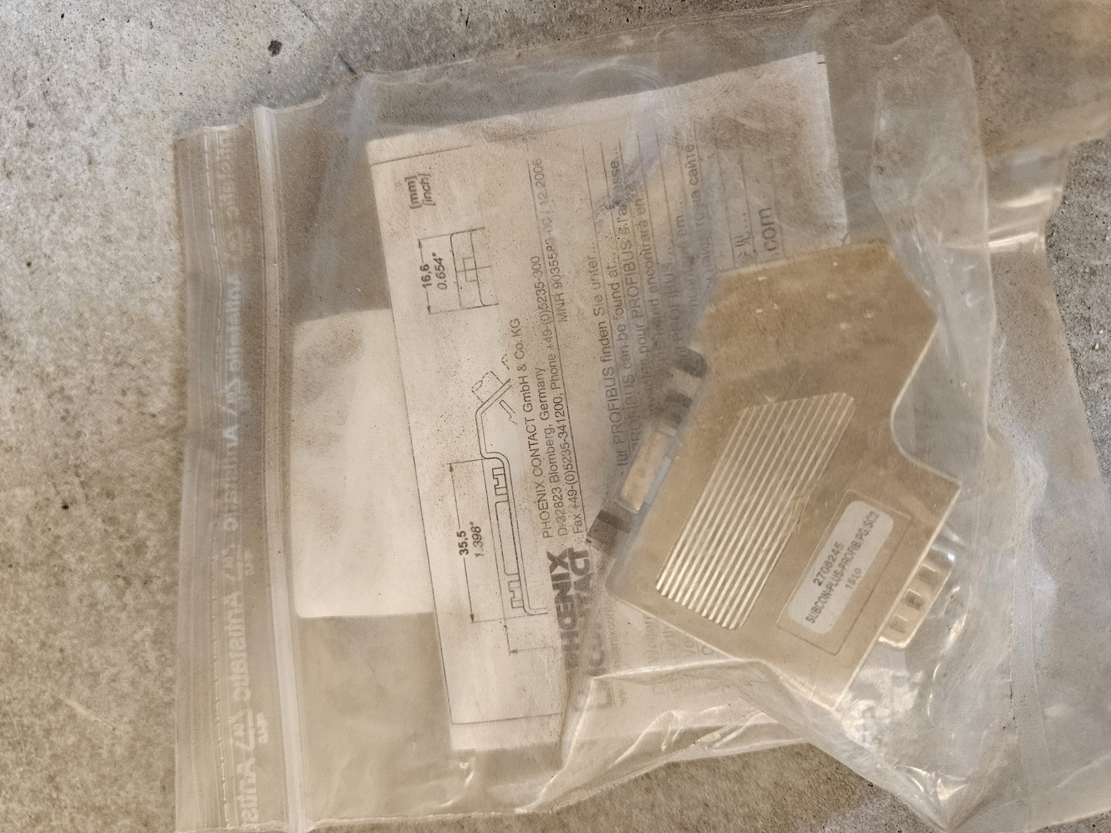 Phoenix Contact SUBCON-PLUS-PROFIB/AX/SC 2744380 Neu/OVP, NOS unused Sealed