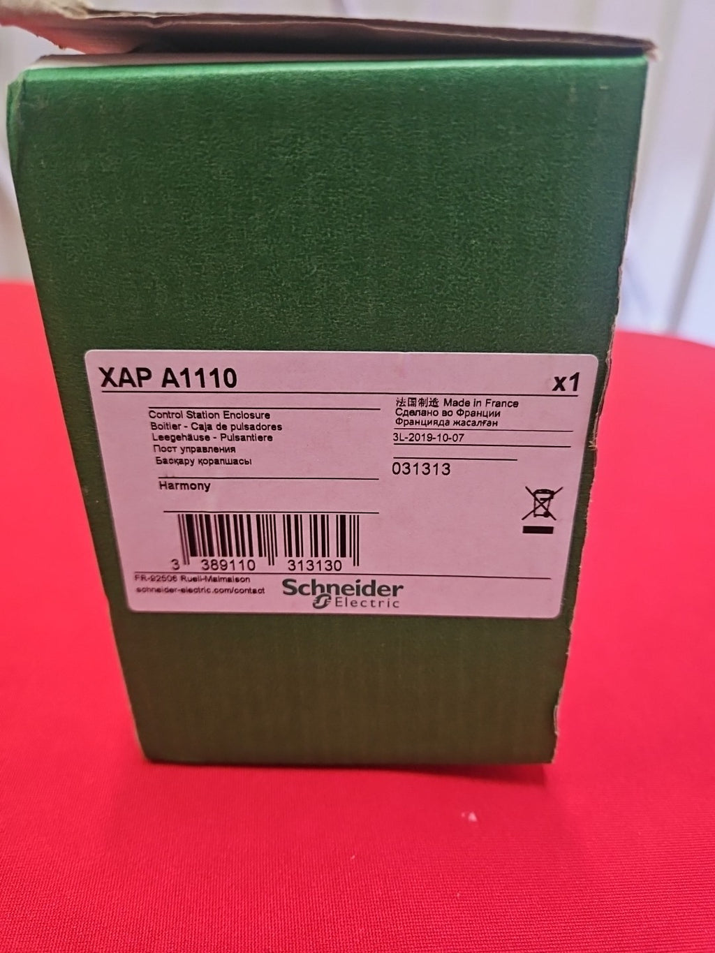 Schneider  XAP A1100  Control Station Enclosure, Verteiler, Leergehäuse Neu/ovp