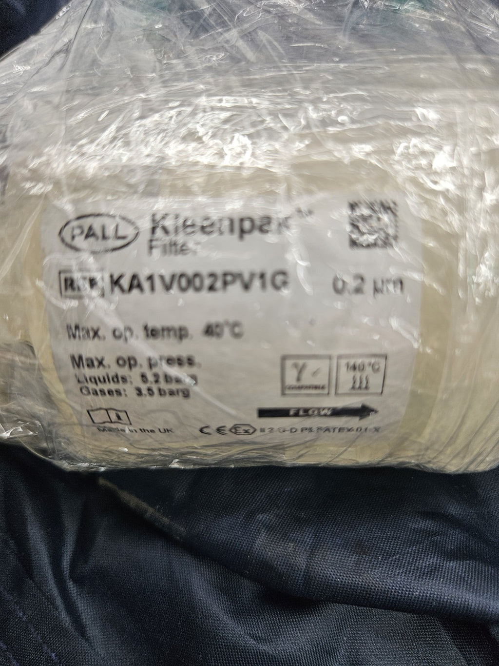 Pall Mini Kleenpak Filter Capsule – KA2V002PV2G – 0.2 µm Emflon II Membrane new