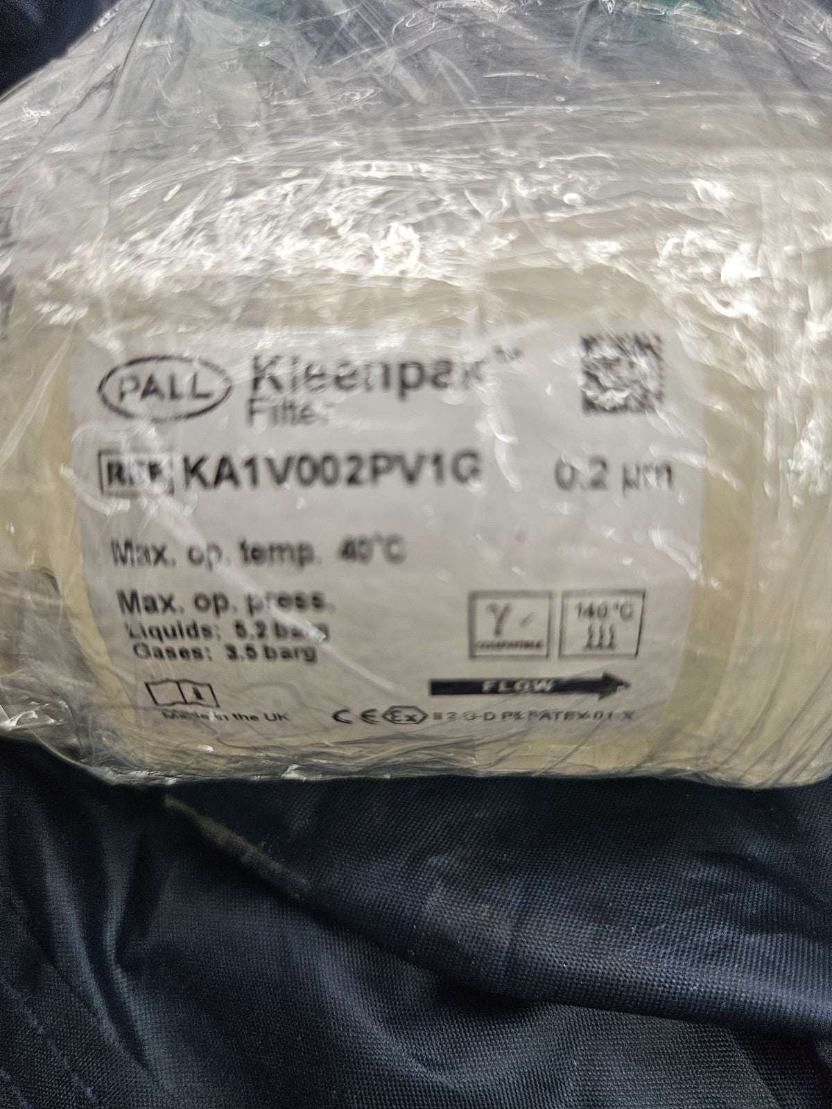 Pall Mini Kleenpak Filter Capsule – KA2V002PV2G – 0.2 µm Emflon II Membrane new