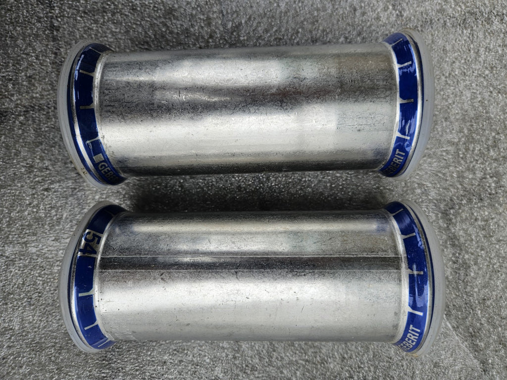 1x Geberit Mapress Edelstahl32108 Muffe Ø54 1.4401/316 -unused- INOX