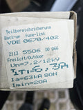 WICKMANN 6,3A HH-TEILBEREICHSICHERUNGEN NACH VDE 0670/402, 2113550600066, Neu