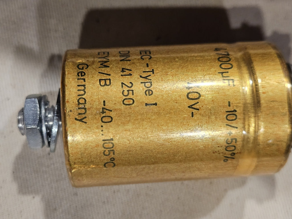 ROE Roederstein Gold 4700µF 40V Condensator, DIN 41 250 EYM/B -40...+105°CTested