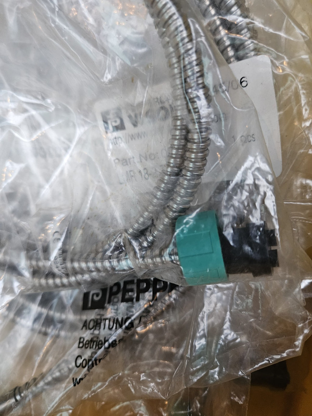 Pepperl+Fuchs Visolux Lichtleiter LMR 18-2,7-1,0-K9 Positionsschalter 031755 NEU