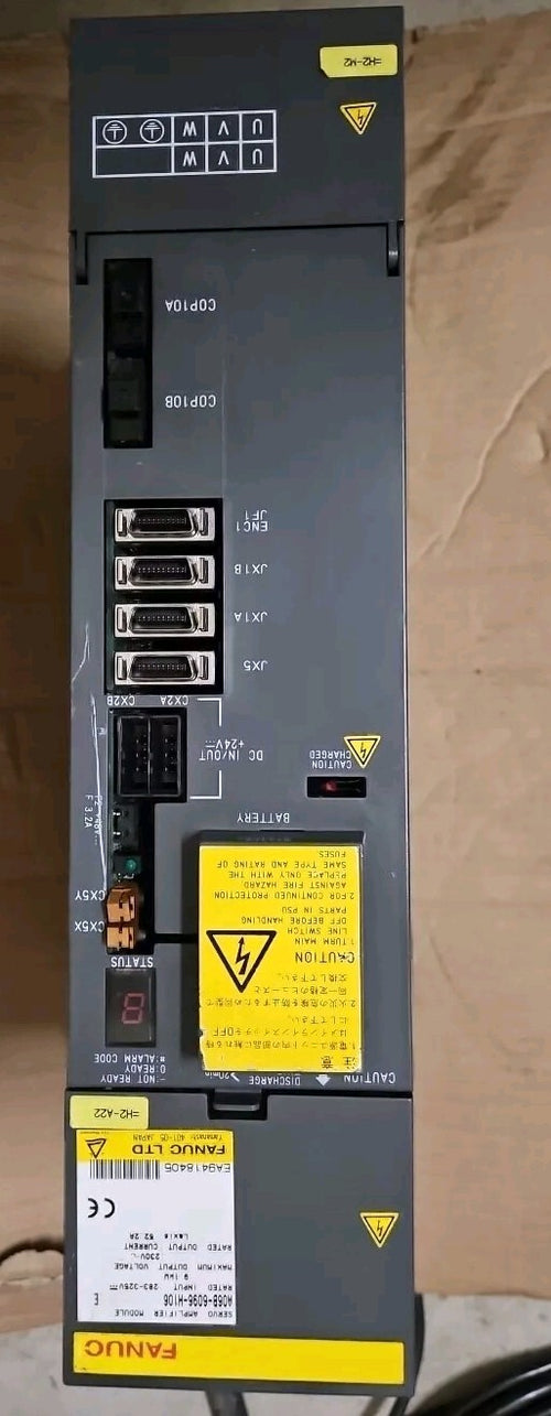 A06B-6096-H106 REFURBISHED FANUC SERVO AMPLIFIER MODULE 9.1KW fully Working