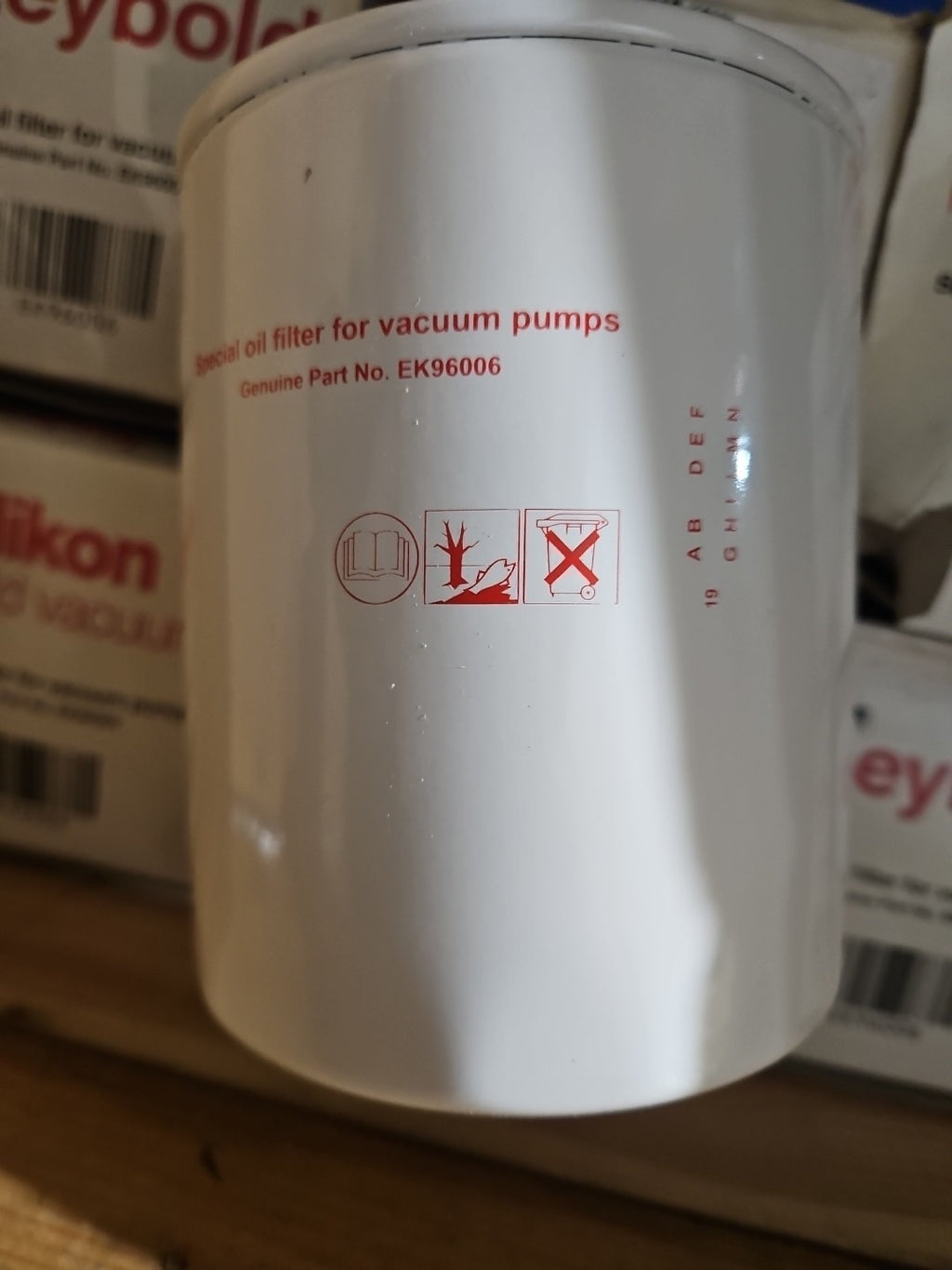 OERLIKON LEYBOLD VACUUM PUMP Filter 71018850 EK96006 SV300 NEW IN BOX 5R5511960