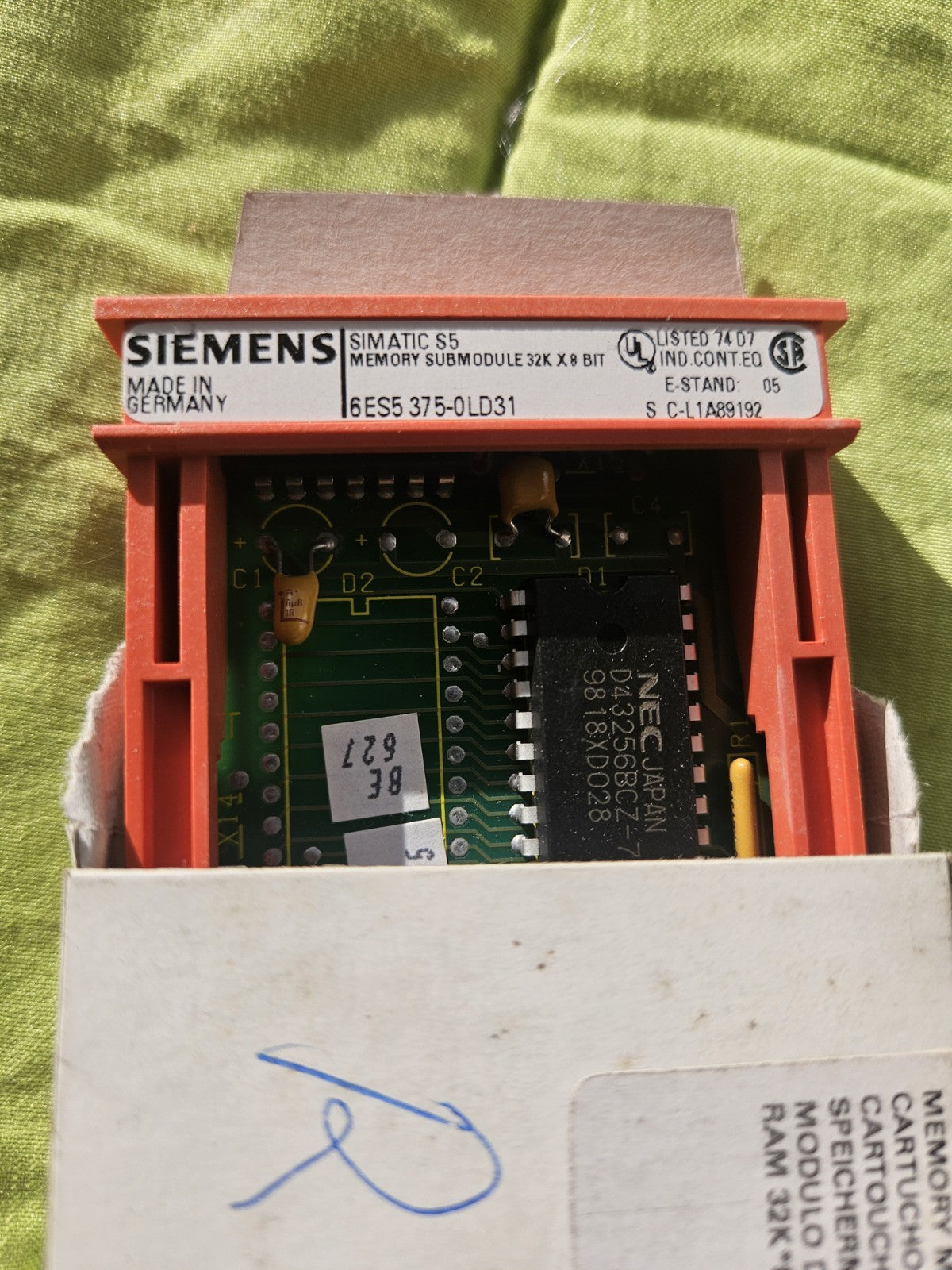 Siemens SIMATIC S5 Speichermodul 6ES5 375-0LD31 | E:05 | 6ES5375-0LD31 Neu/ovp