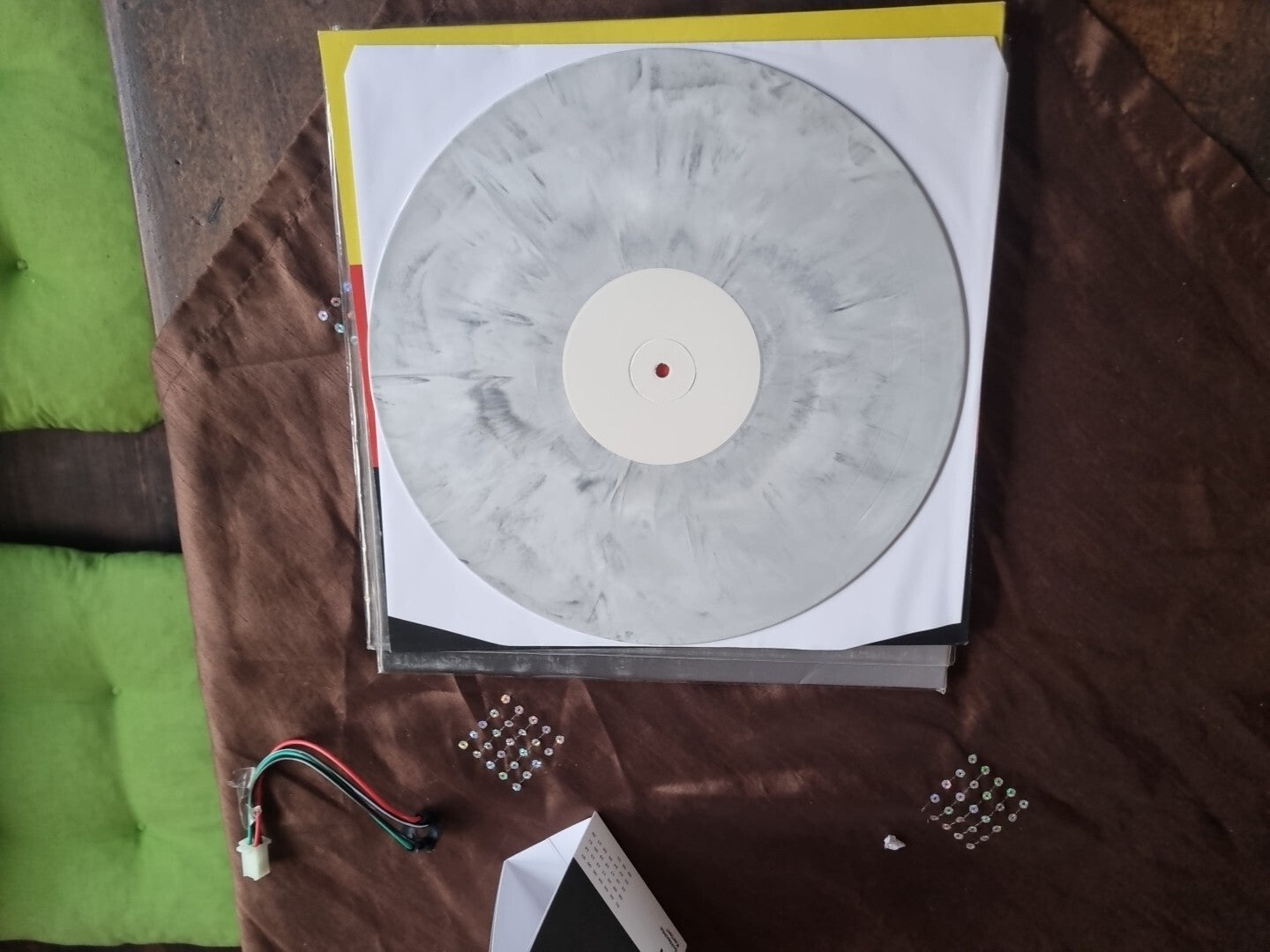 AC/DC "Made In Gernany" 1.Press 1991 Live in Cologne 1991 white/weiss, marble!