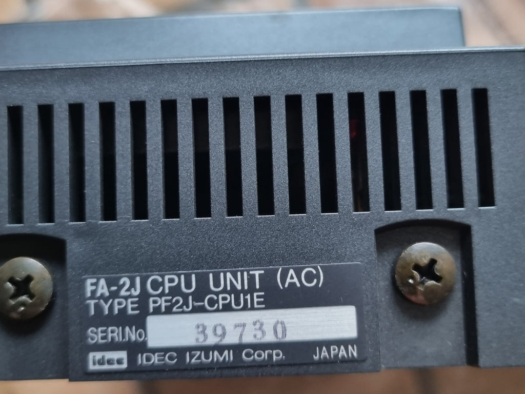 IDEC PF2J-CPU1E Modul CPU PF2JCPU1E new in box, unused, neu OVP FA2Junior