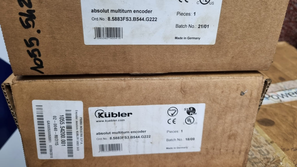 Kübler 5883 SIL3, 8.5883FS3.B544.G222 Drehgeber  absolute momentum encoder new!