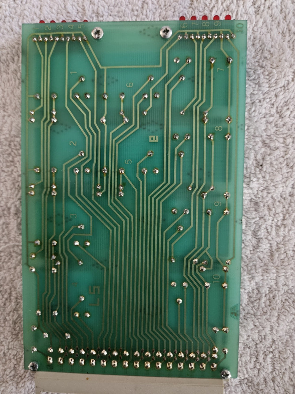 Krauss Maffei ERNI Relay Control Board Siemens  V23127/Potter & Brumfield Relays
