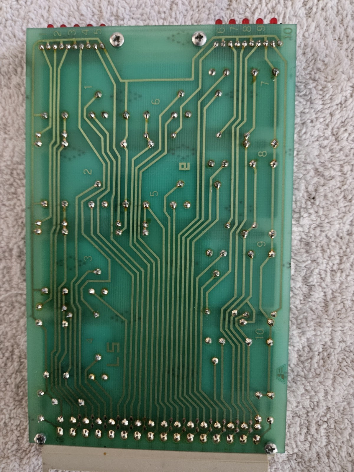 Krauss Maffei ERNI Relay Control Board Siemens  V23127/Potter & Brumfield Relays
