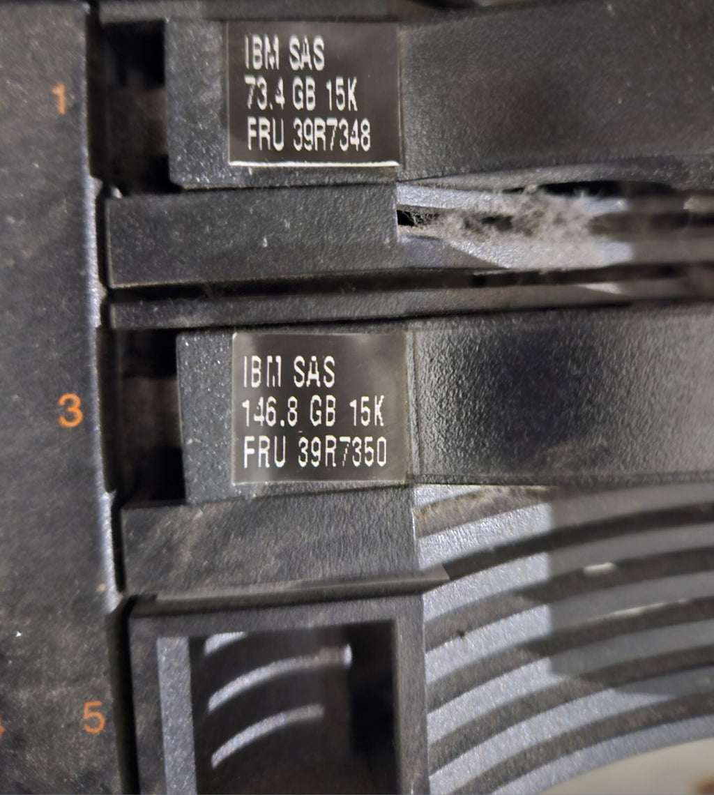IBM Server X3650 7979-E2Y- IBM, SAS 3x147GB + 2x73GB, Fully Working Condition