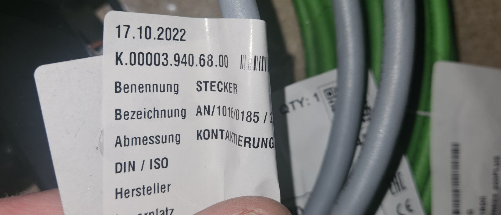 Tesflow Prüfkopf ADAPTER H0000477 K.0003.940.68.00,neu Unused New ADAP SBW