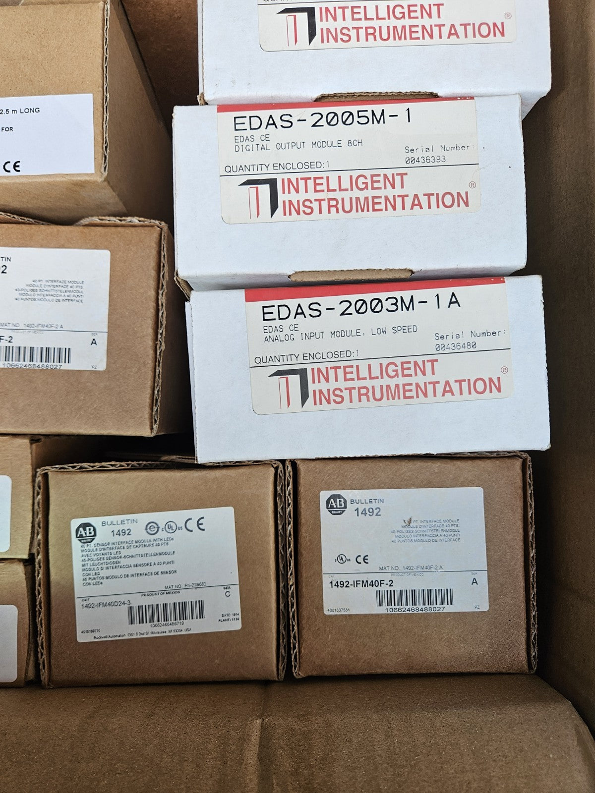 INTELLIGENT INSTRUMENTATION EDAS-2003M-1A,analog Input Module New in Box, Unused