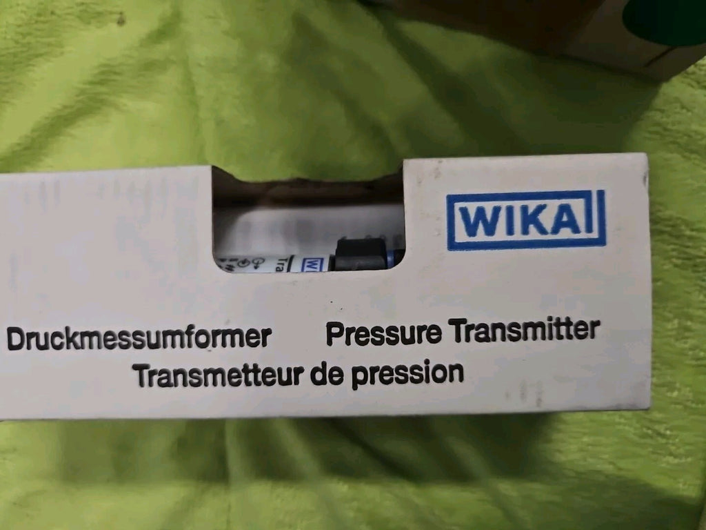 WIKA Transmitter Druckmessumformer S-10 -0...6bar, Neu/ovp, New In Box, Unused