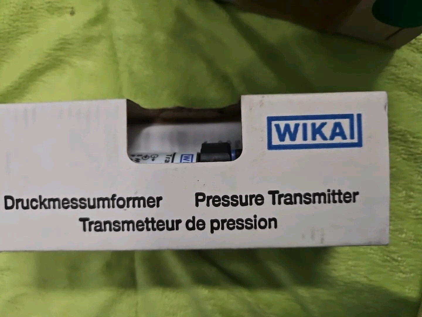 WIKA Transmitter Druckmessumformer S-10 -0...6bar, Neu/ovp, New In Box, Unused