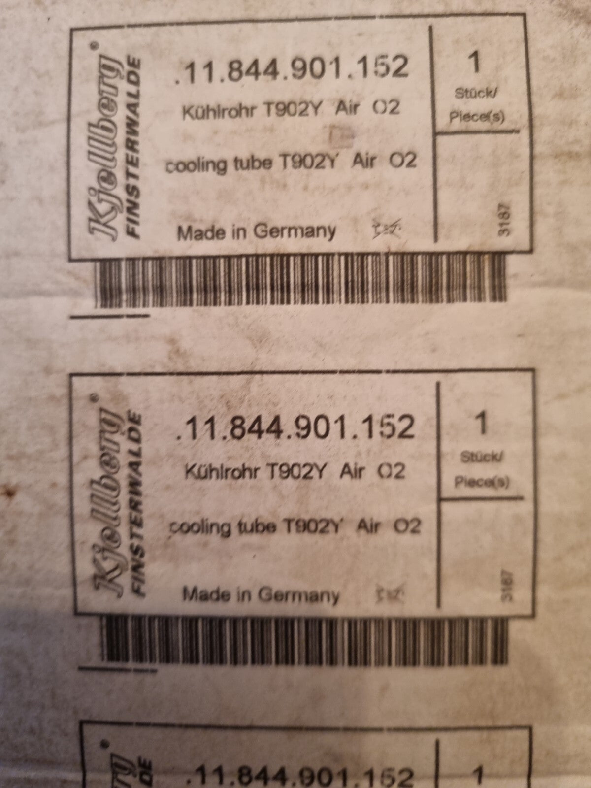 Kjellberg Kühlrohr Thermacut Finefocus® T902Y, T-10558 11.844.901.152 neu